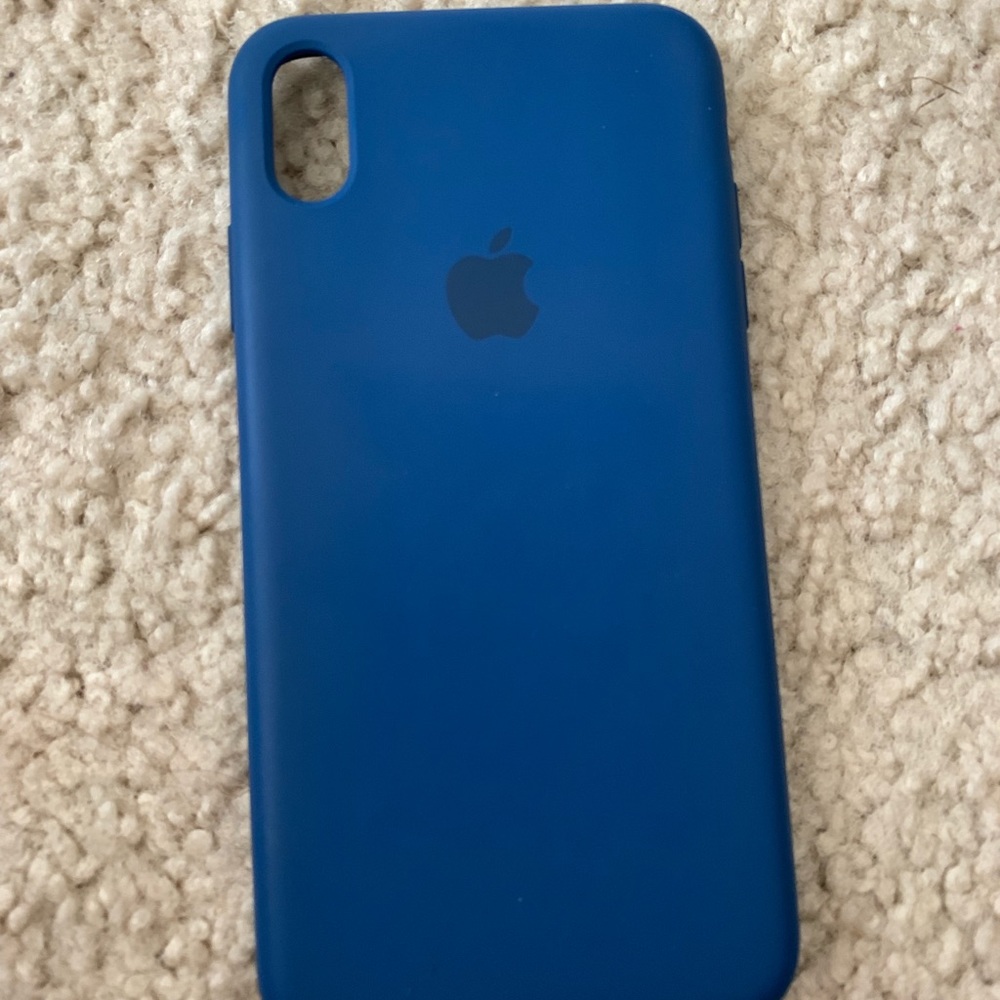 Apple iPhone XS Max silicone case / blue horizon